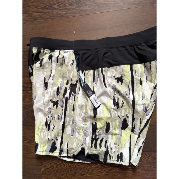 Stance Flux Performance Liner 2-in-1 Shorts Men Size XL 5" Abstract Green $85 - Picture 2 of 9